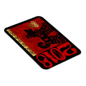 Niedlicher Hund Chinesischer Brauch Jahr Zodiac Ge Magnet (Rechte Seite)