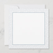 Niedlicher Hund Dankeschön Karte (Rückseite)