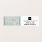 Niedlicher Hund, Dog Walker Service im Detail Visitenkarten (Innenseite Aufgefaltet)