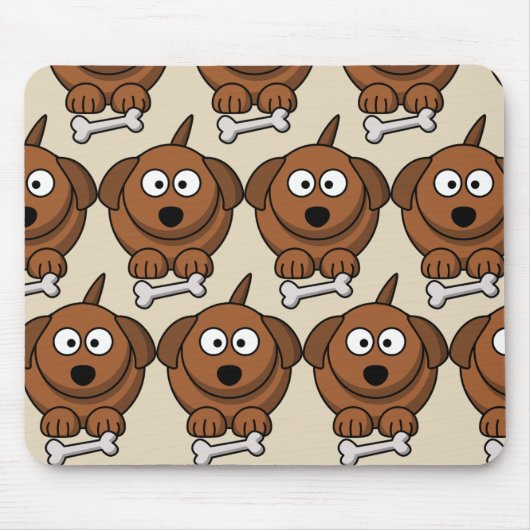 Niedlicher Hund für Kinder Mousepad (Vorne)