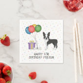 Niedlicher Hund - Geburtstag Serviette (Beispiel)