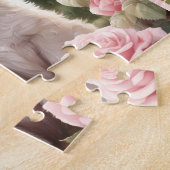 Niedlicher Hund Golden Retriever Puppy Individuell Puzzle (Seite)