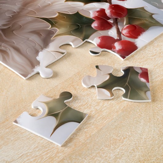 Niedlicher Hund Golden Retriever Welpenname Puzzle (Seite)