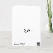 Niedlicher Hund Großeltern Schwangerschaftsankündi (Rückseite)