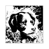 Niedlicher Hund Gummistempel (Prägung)