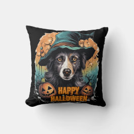 niedlicher Hund Halloween-Party Kissen
