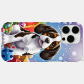 Niedlicher Hund im Cartoon-Stil Case-Mate iPhone Hülle (Rückseite (Horizontal))