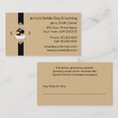 Niedlicher Hund in der Badewanne Haustier Hund Gro Terminkarte (Vorne/Hinten)