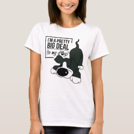 Niedlicher Hund je T-Shirt