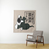 Niedlicher Hund je Wandteppich (Beispiel (Horizontal))