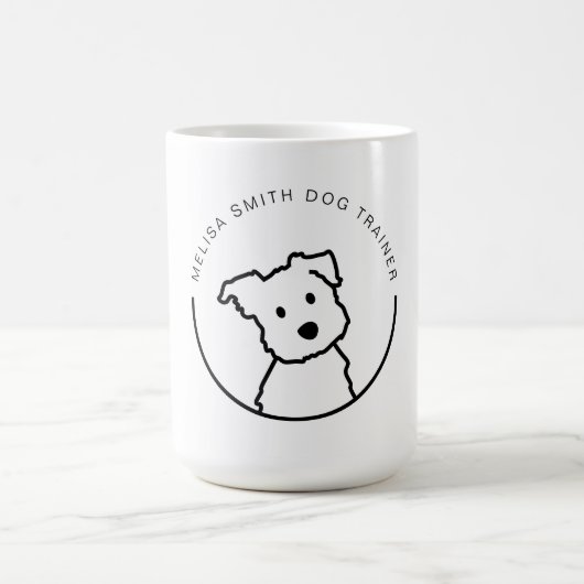 Niedlicher Hund Kaffeetasse (Mittel)