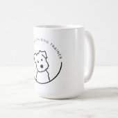 Niedlicher Hund Kaffeetasse (VorderseiteRechts)