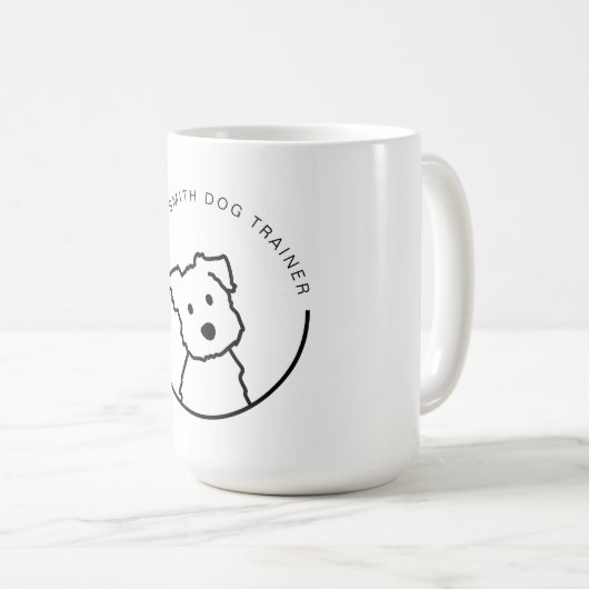 Niedlicher Hund Kaffeetasse (VorderseiteRechts)