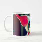 Niedlicher Hund Kaffeetasse (Links)