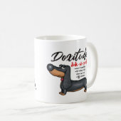 Niedlicher Hund Kaffeetasse (VorderseiteRechts)