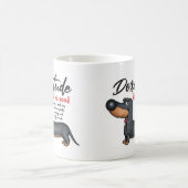 Niedlicher Hund Kaffeetasse (Mittel)