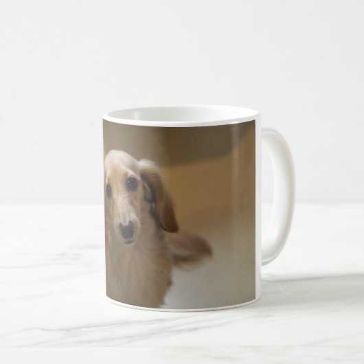Niedlicher Hund Kaffeetasse (VorderseiteRechts)