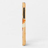 Niedlicher Hund Kawaii Spitz Case-Mate iPhone Hülle (Hinten/Links)