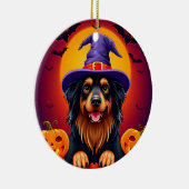Niedlicher Hund Keramik Ornament (Rechts)