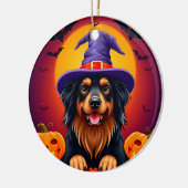 Niedlicher Hund Keramik Ornament (Links)