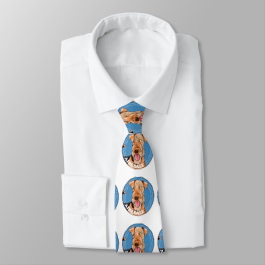 Niedlicher Hund Krawatte (Gebunden)
