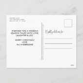 Niedlicher Hund Lover Welpe Weihnachten Feuerplatz (Rückseite)