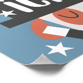 Niedlicher Hund Magisches Zitat Kinderzimmer Kinde Poster (Ecke)