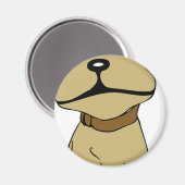 Niedlicher Hund Magnet (Vorderseite/Rückseite)