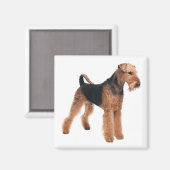 Niedlicher Hund Mama Hund Lover Airedale Terrier Magnet (Vorderseite/Rückseite)