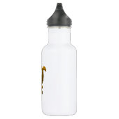 Niedlicher Hund mit Dragonfly Trinkflasche (Rechts)