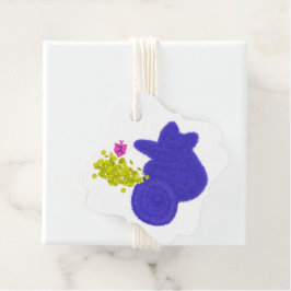 Niedlicher Hund mit dreidel und Hanukkah gelt Geschenkanhänger