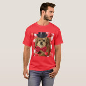 Niedlicher Hund mit Herz T-Shirt (Vorne ganz)