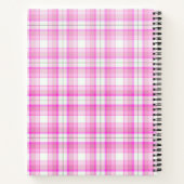 Niedlicher Hund mit Pink Bow Weihnachtsfoto Notizblock (Rückseite)