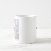 Niedlicher Hund mit Sweet Face One Foto Message Te Kaffeetasse (Mittel)