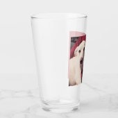 Niedlicher Hund mit Vater Valentinstag Glas (Rechts)