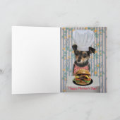 Niedlicher Hund - Muttertag ohne Kochen Karte (Innenseite)