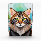 Niedlicher Hund nah Fotoblock (Vorderseite)