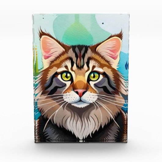 Niedlicher Hund nah Fotoblock (Vorderseite)