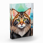 Niedlicher Hund nah Fotoblock (Links)