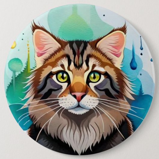 Niedlicher Hund nah Mini-Zwischenablage Button (Vorderseite)