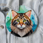 Niedlicher Hund nah Mini-Zwischenablage Button (Beispiel)