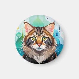 Niedlicher Hund nah Mini-Zwischenablage Magnet