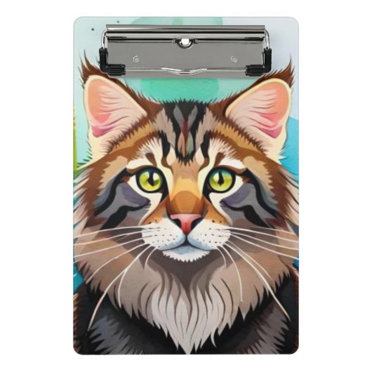 Niedlicher Hund nah Mini-Zwischenablage Mini Klemmbrett (Vorderseite)