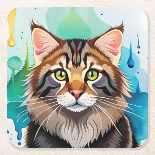 Niedlicher Hund nah Mini-Zwischenablage Rechteckiger Pappuntersetzer (Vorderseite)