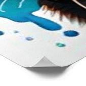 Niedlicher Hund nah Poster (Ecke)