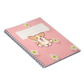 Niedlicher Hund Notizblock (Rechte Seite)