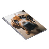 Niedlicher Hund Notizblock (Rechte Seite)