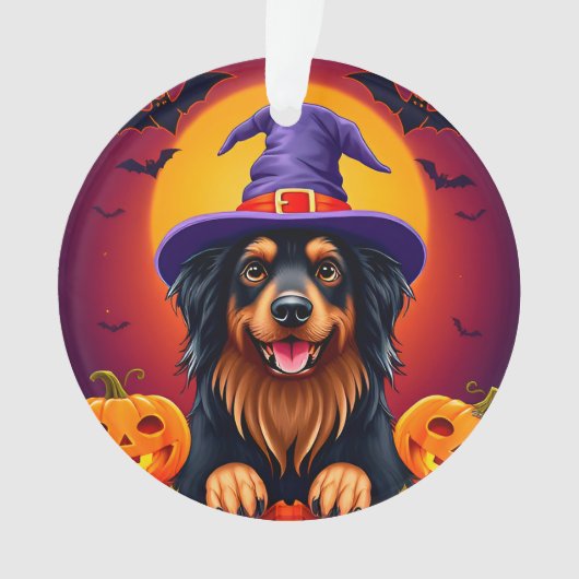 Niedlicher Hund Ornament (Vorderseite)