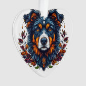 Niedlicher Hund Ornament (Vorderseite)