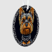 Niedlicher Hund Ornament (Vorderseite)